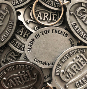 Zinc Keychain